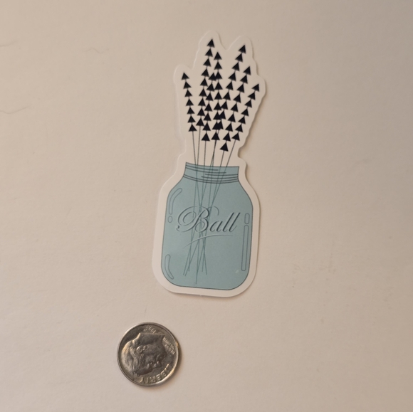 10/$10 Ball Jar Sticker - Picture 2 of 2